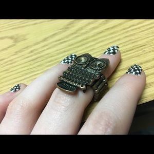 Cute owl ring